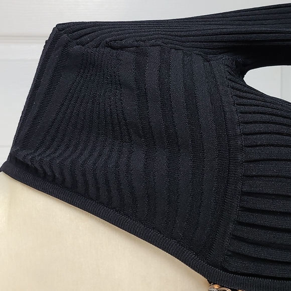 Belldini Ribbed Full Zip Sweater - Picture 3 of 14